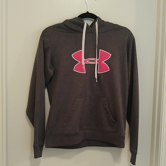 Under Armour Tops - Under Armour UA Storm semi fitted grey hoodie
